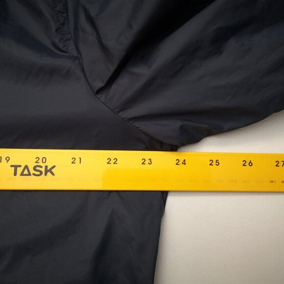 Urban Man Men's Size Large Navy Tab Collar Full Zip Lined Windbreaker - Picture 8 of 10